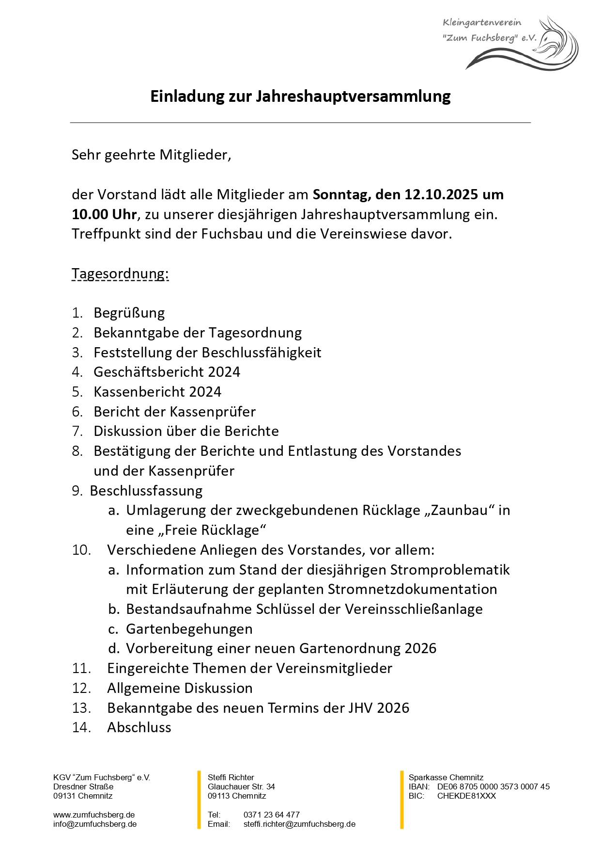 JHV 2025